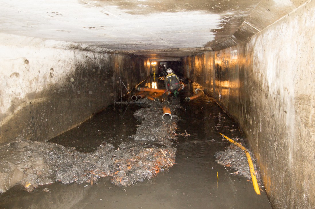 High-risk confined space operation managed safely