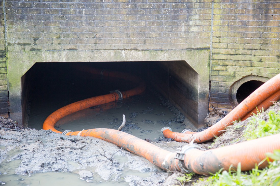 Specialist cleaning of a UK culvert