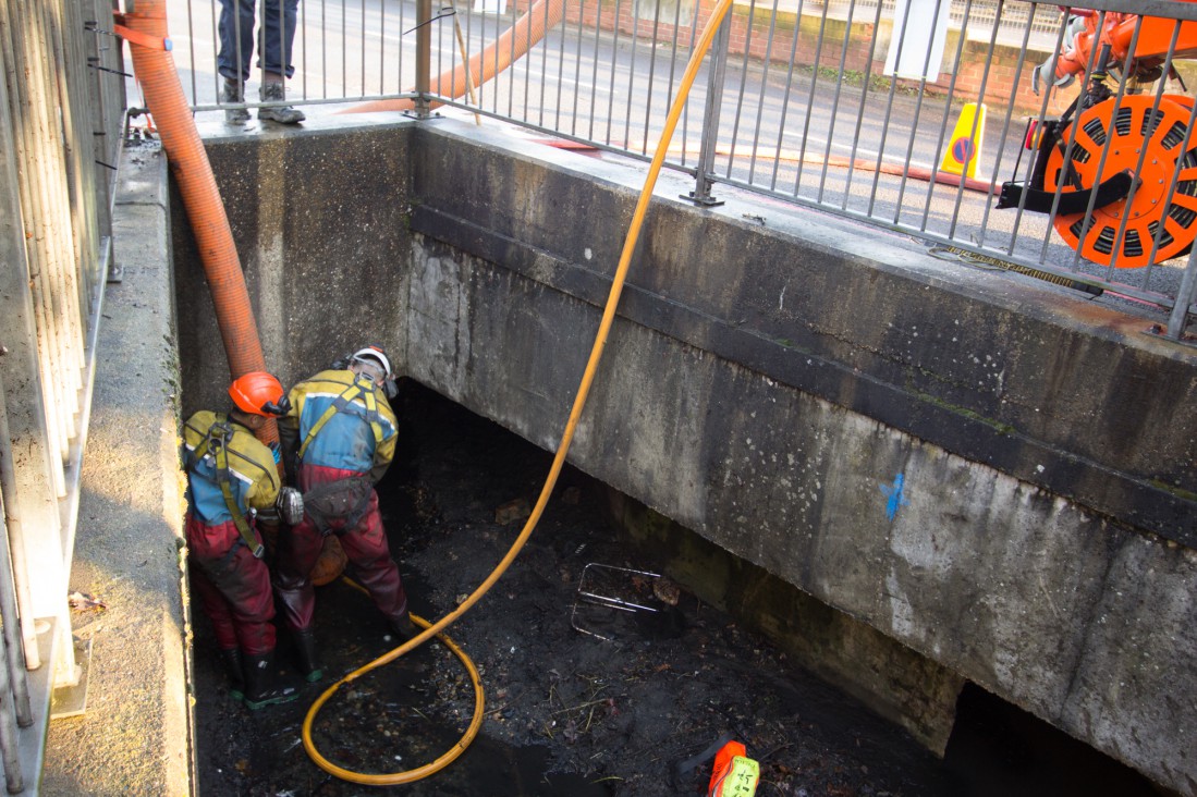 Working in a confined tank environment UK wide